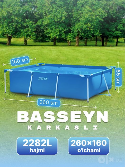 Intex basseyn karkas