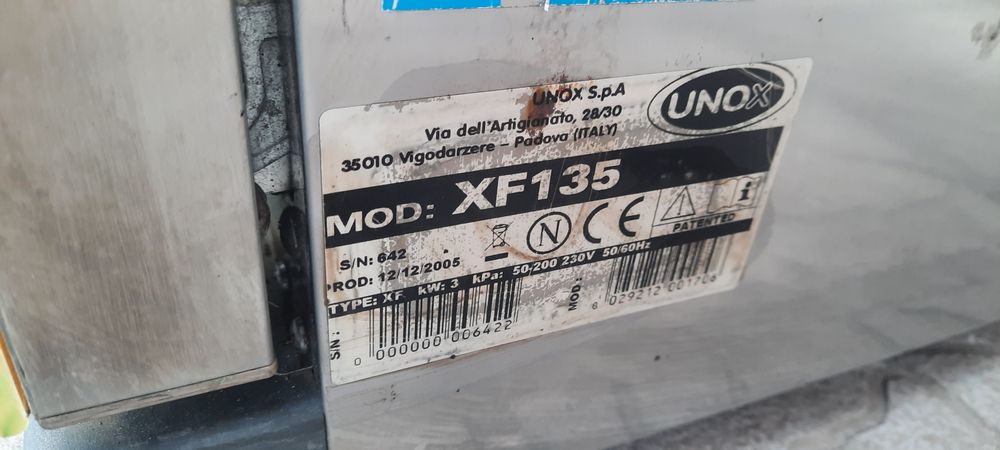 Машина за Тесто 20литра и Конвектомат Фурна UNOX  XF135 220V Дигитален Дисплей