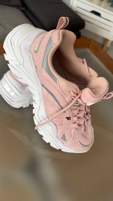 Papuci sneakers sport Fila Electrove  roz