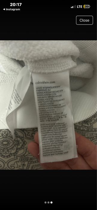 Hanorac calvin klein