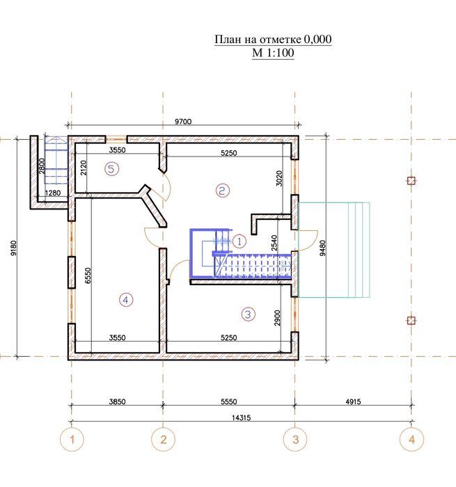 Эскизный проект жилого дома
