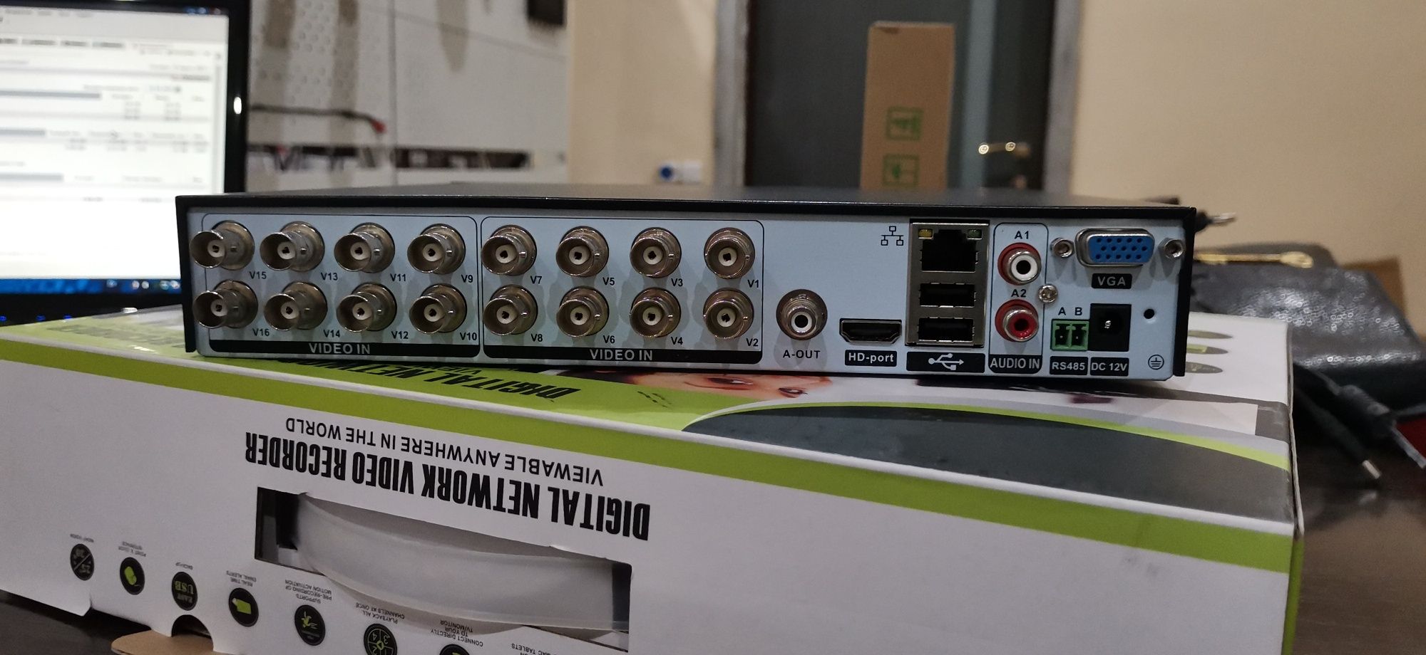 Видеорегистратор 16 канальный гибридный. TN-5016m XVR 16-ти канальный гибридный до 5 МП.