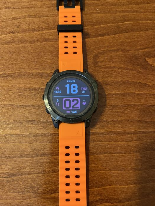 Garmin Fenix 7 Titanium Saphire Solar 47mm