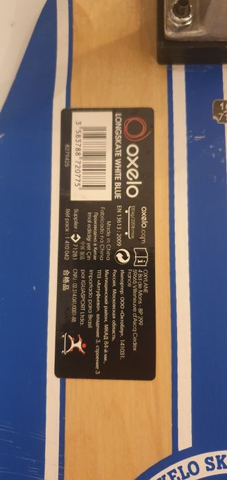 Skateboard longboard (Oxelo)