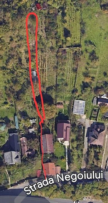 Vand teren intravilan str Negoiului, 540mp