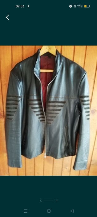 Geacă bărbați piele Mac L