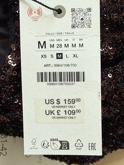 Длинное платье с пайетками — ZW COLLECTION