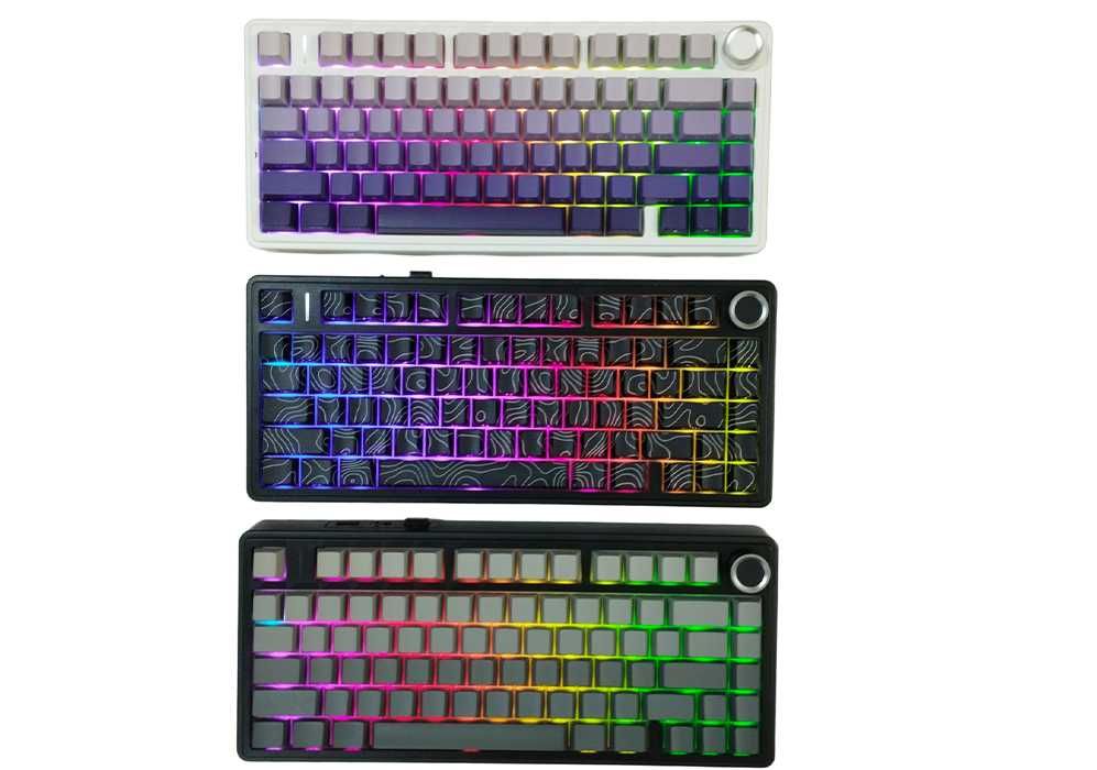 Механическая клавиатура AULA F75PRO GRADIENT  -оригинал 3в1 EN