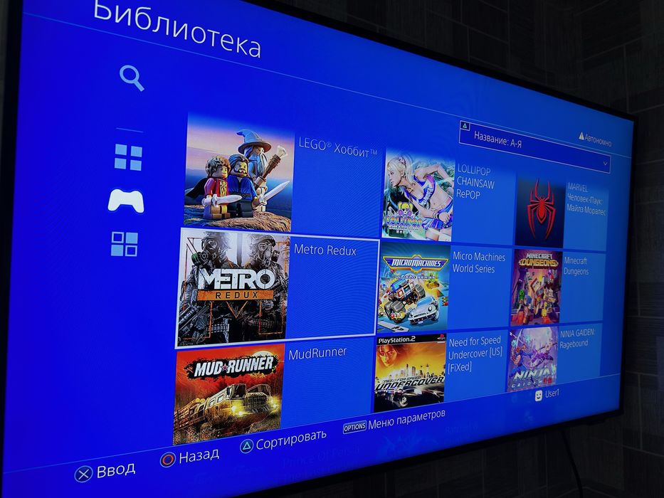 Продам прошитую PlayStation 4 Slim 1TB 46 игр | PS4 | пс4 слим Hen
