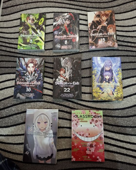 Манга и новели на английски език