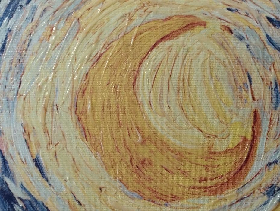 Картина Vincent van Gogh - The Starry Night - Звездна нощ