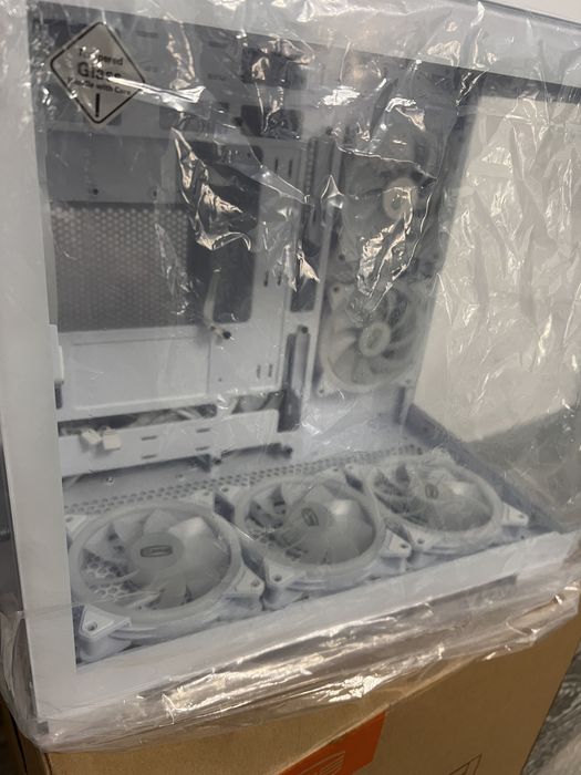 Carcasa Pc PCCooler C3 T500 ARGB White alba tip Acvariu