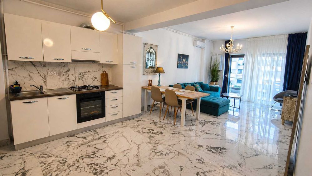 Apartament premium 2 camere | Vedere frontală la mare | Parcare | Mamaia Nord