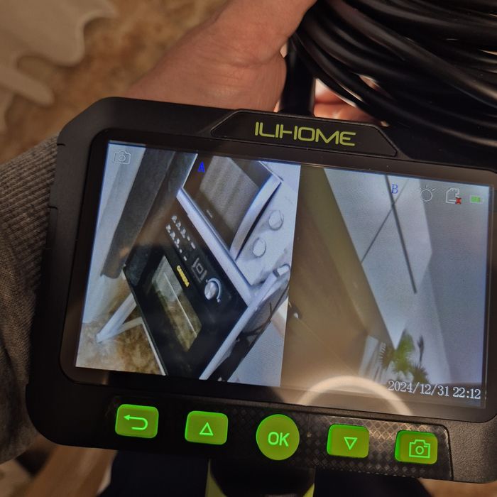 Професионалена,Инспекционна камера с Тройна леща! 1080P!