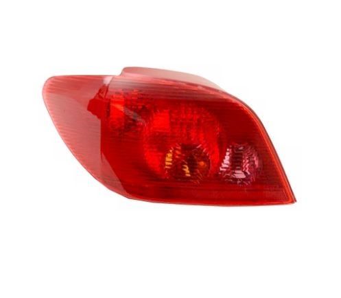 Lampa spate, stop Peugeot 307 (3), 03.2001-09.2005, Hatchback, stanga/dreapta, P21W+R5W; fara soclu bec, DEPO