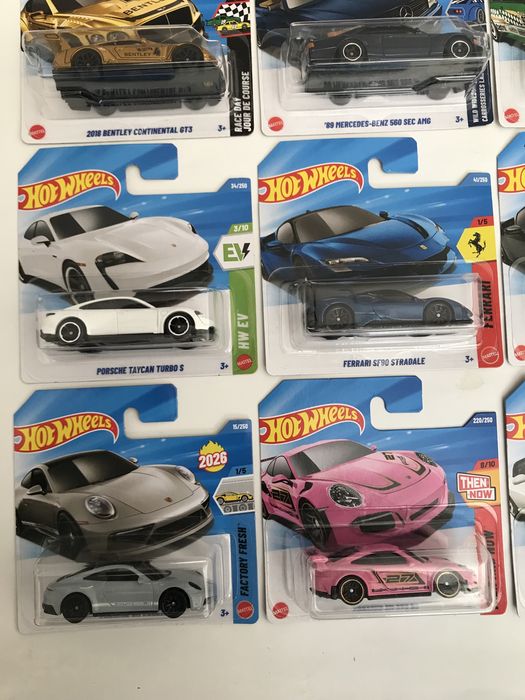 Hot wheels колички Ferrari Mercedes BMW Porsche Audi  hotwheels
