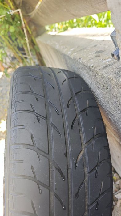 Set Jante 16  + Anvelope Vară  5x112 ,ET40, Volkswagen,Skoda,Audi ,Orange