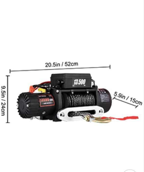 Troliu auto off road (4x4) de 13500lbs