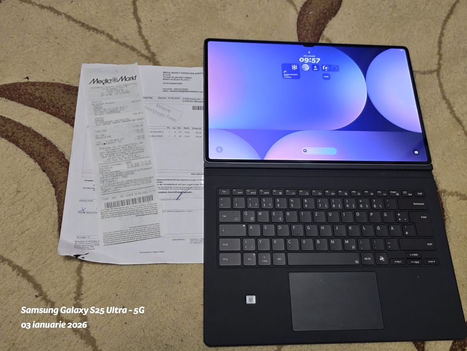 Samsung Galaxy Tab S10 Ultra - 256 GB + Husa Tastatura Originala