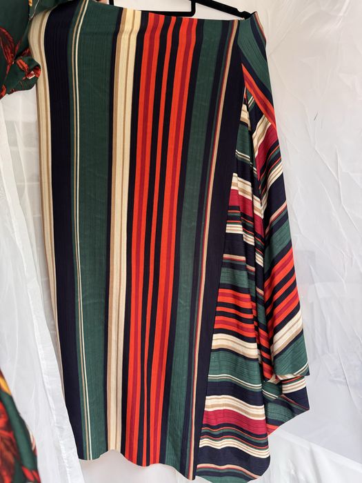 Fustă vintage asimetrică