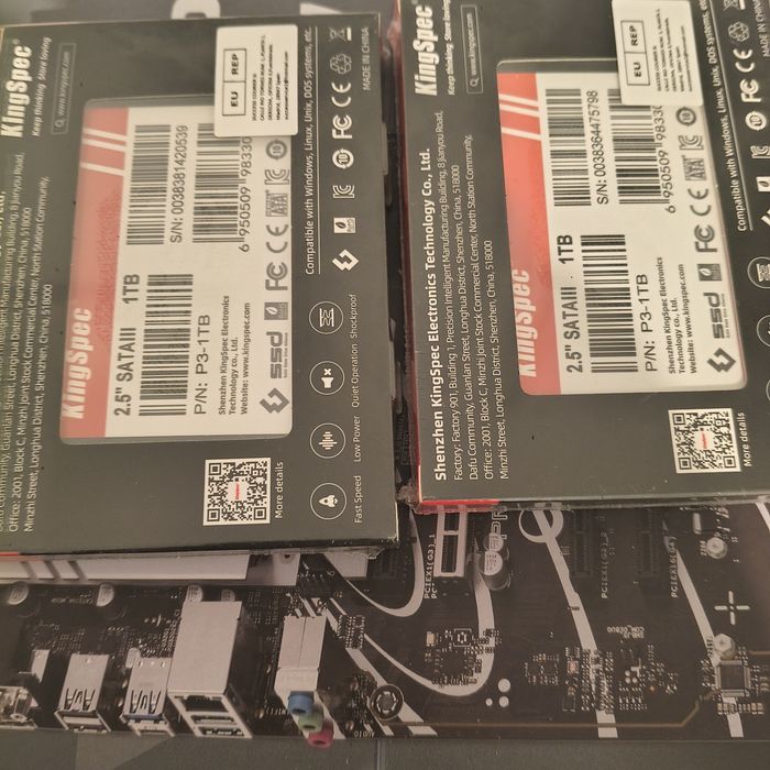 vand ssd 1tb kingspec sata 3 nou sigilat la cutie