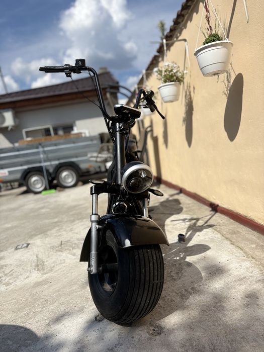De vânzare: Moped / Scuter Electric 1500W – Model 2023 (Rulaj foarte mic)