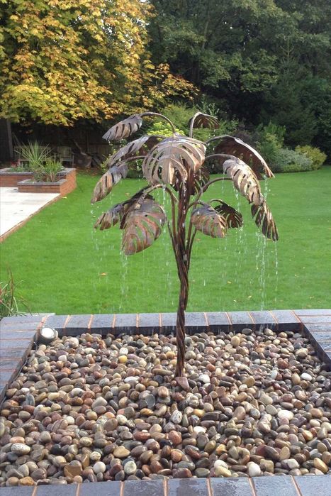 Декоративный Фонтан дерево для ландшафта