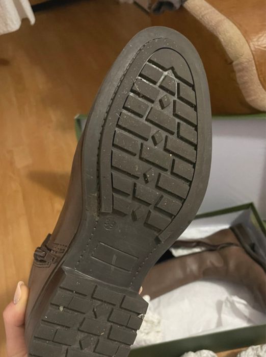 Cizme din piele marimea 39 purtate o data