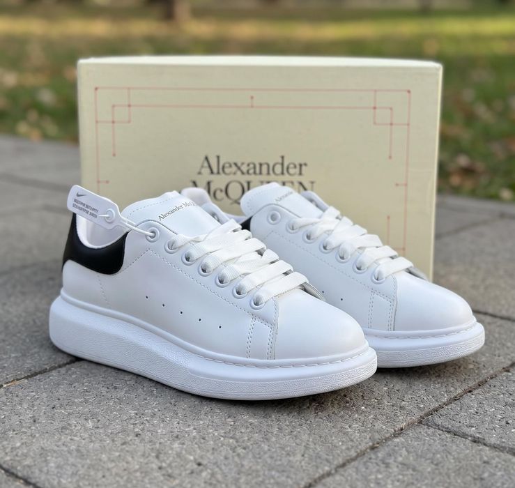 Adidasi Alexander Mcqueen Alb Full Box