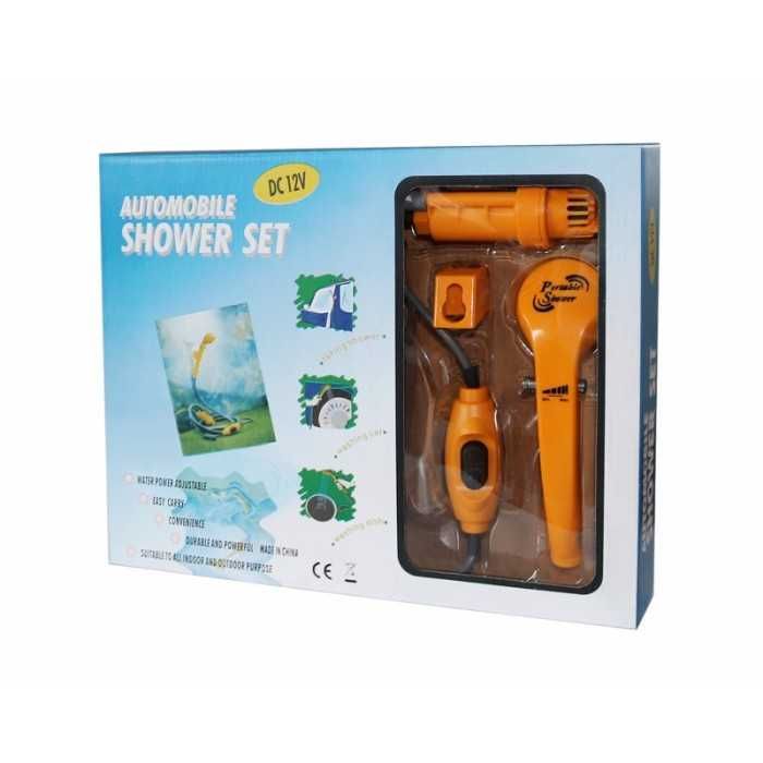 Портативен душ за къмпинг 12v