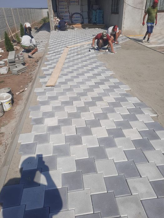 Pavaje - Pavele - Dale diferite modele Romb 3D 20x20 20x10 Asig Montaj