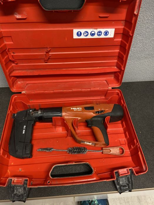 Hikti dx 460 pistol implant cuie bolturi hale profile metalice