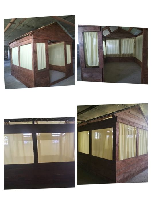 Продам деревянную беседку