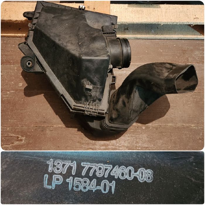 Traseu tubulatura trager carcasa filtru aer E90 E91 E92 E81 E82 E87