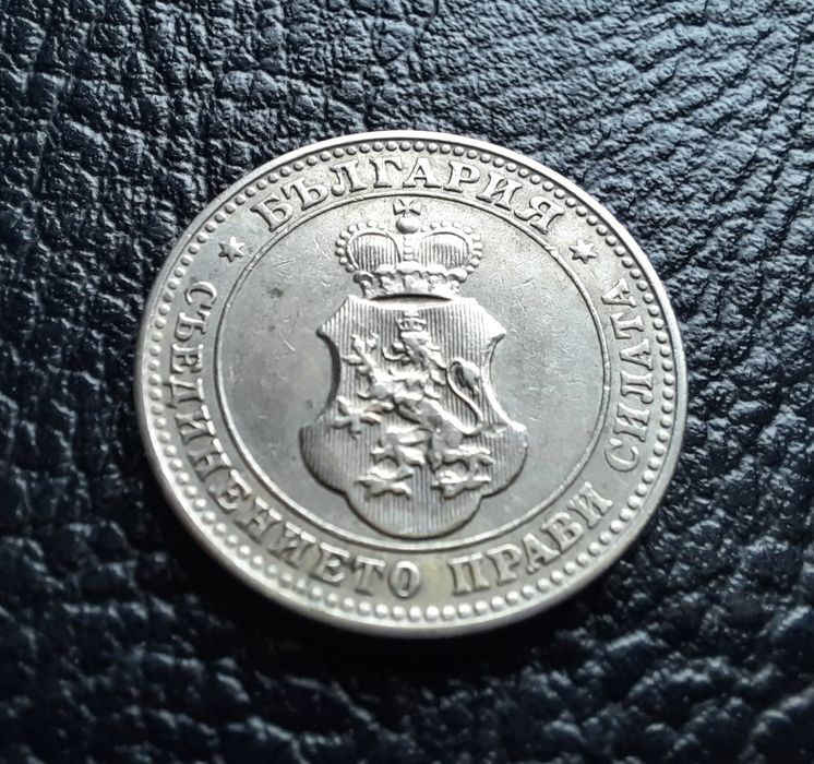 Стара монета 10 стотинки 1913 г. България-много добра  !