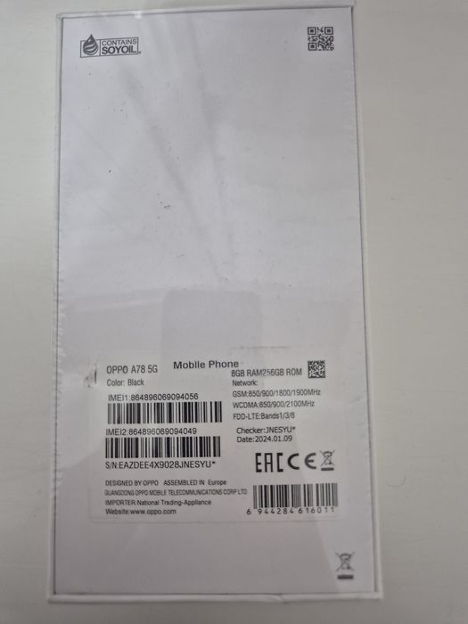 OPPO A78 продам новый телефон