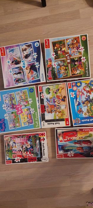 TREFL 8 пъзела за 4+ години Замръзналото кралство и Маша и мечока