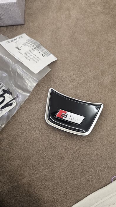 Оригинална емблема за волан S-LINE Audi