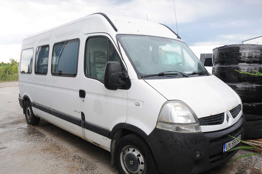 RENAULT Master 2008 2.5dCi 100 CP E4 3 locuri, inmatriculat ofer fiscal