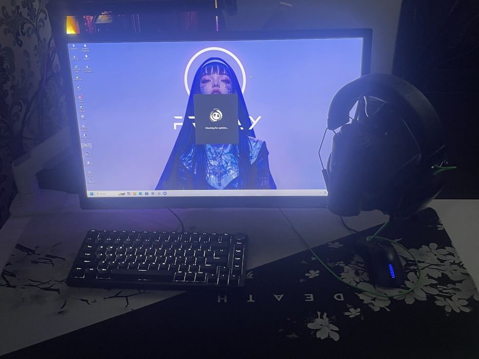 Продаю игровой Сет моник стол кресло девасы