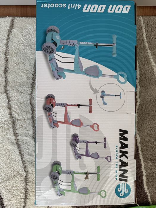 Детска тротинетка MAKANI 4в1