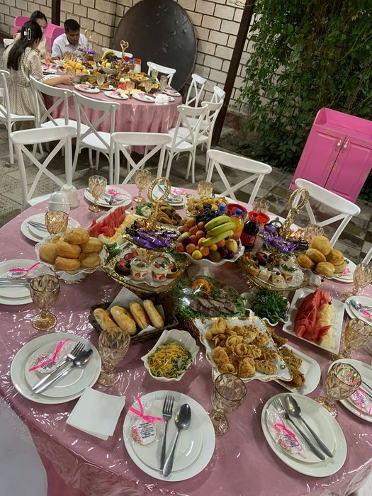 Прокат стол стулья элитный посуда