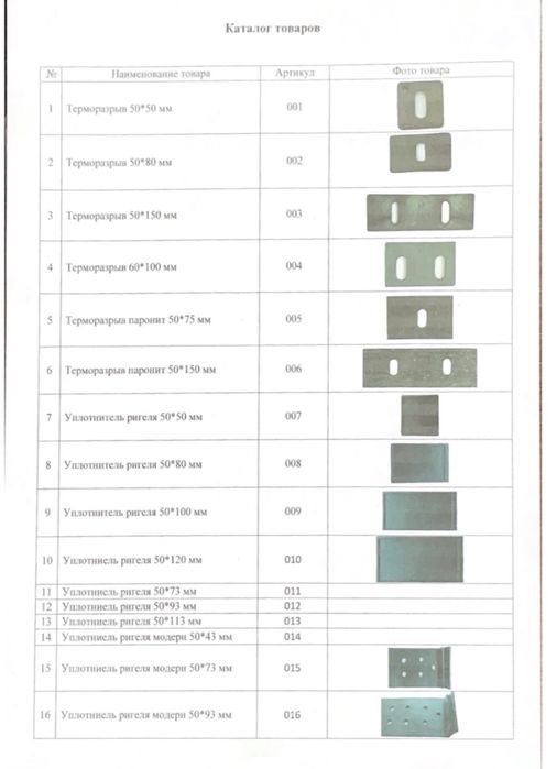 Терморазрыв кронштейна
