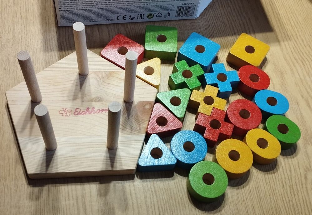 Дървена низанка Eichhorn