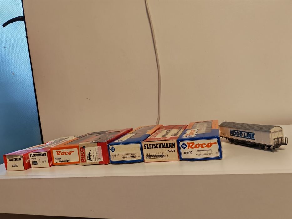 Vagoane diferite branduri trenulet Roco Piko Fleischmann DC