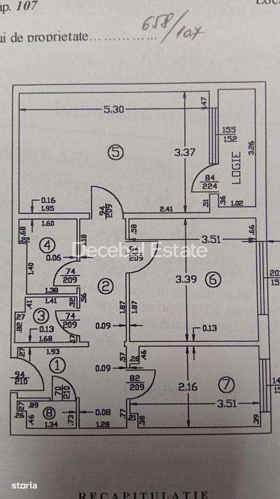 Metrou Nicolae Grigorescu-2camere 53mp  Parcul IOR Bloc Reabilitat