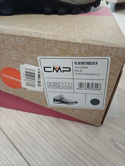 CMP Дамски Туристически  Rigel Mid Trekking Shoe Wp