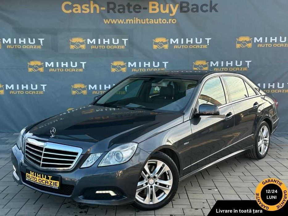 Mercedes E-Klasse 1.8Benzina(204 CP) 2012 Euro5 | Rate fixe | Garantie