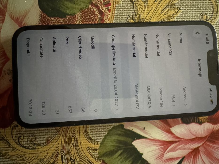 Iphone 16e nou nout