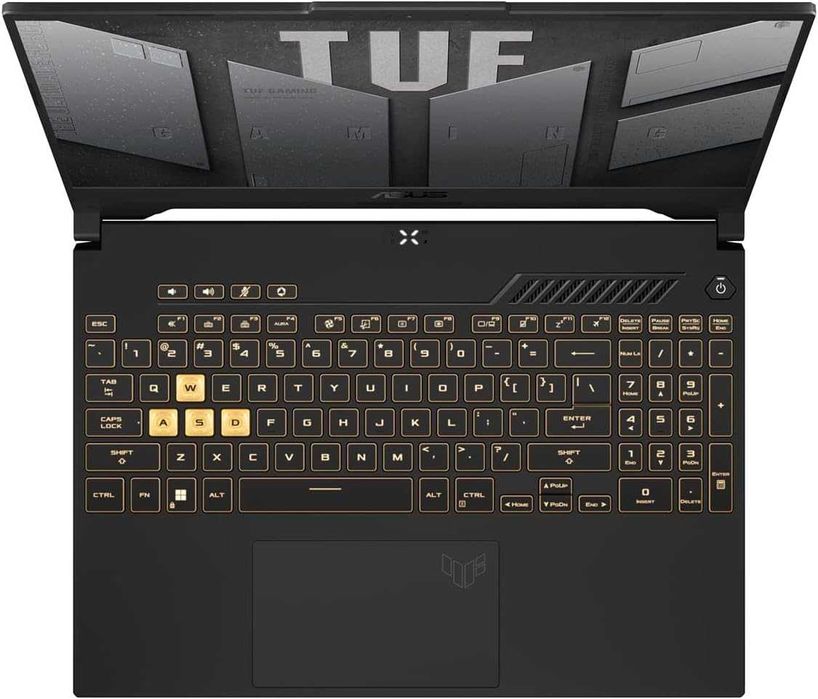 ЧИСТО НОВ Гейминг лаптоп ASUS TUF i5-12500H, 17.3'', 16GB / 512GB SSD